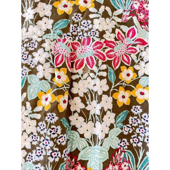 Talbots Cotton Blend Floral Lightweight Button-Up Shirt Plus Sz 2X #2499 - Picture 8 of 13